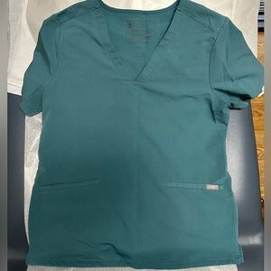 Figs Casma shirt. Hydrogreen. Medium